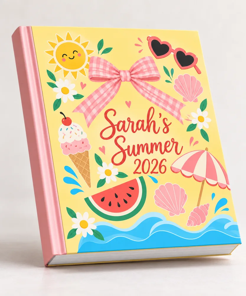 Photobook cover: Sarah’s Summer 2026